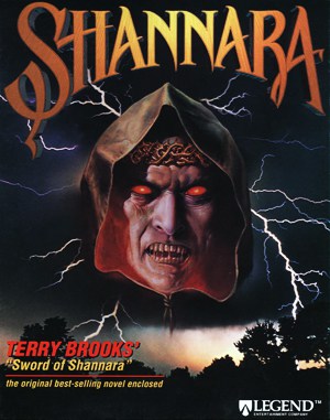 Shannara cover art for DOS