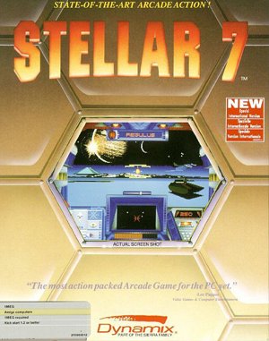 Stellar 7 cover art for DOS