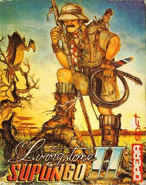 Livingstone Supongo 2 cover art for DOS