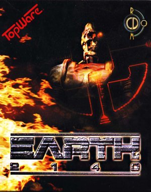 Earth 2140 cover art for DOS