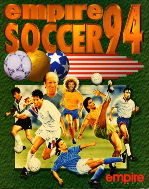 Empire Soccer 94 cover art for DOS