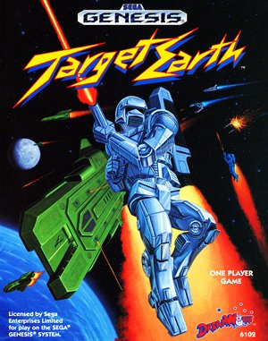 Target Earth cover art for Genesis