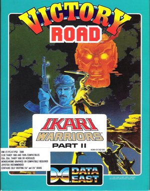 Ikari Warriors II: Victory Road cover art for DOS