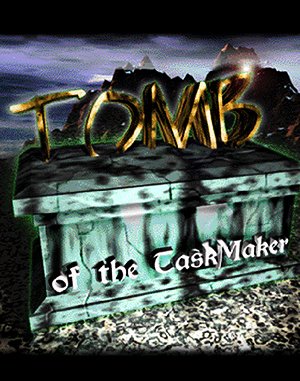 Tomb of the TaskMaker cover art for DOS