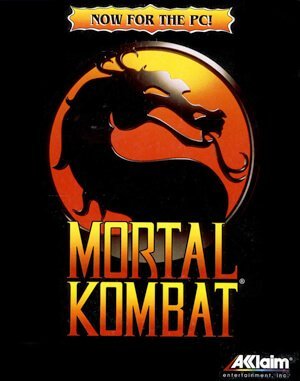 Mortal Kombat cover art for DOS