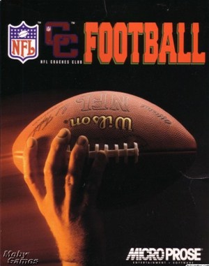 Ultimate NFL Coaches Club Football cover art for DOS
