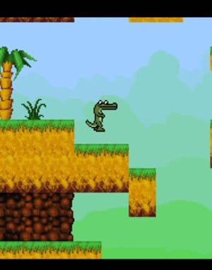 Alex The Allegator cover art for DOS