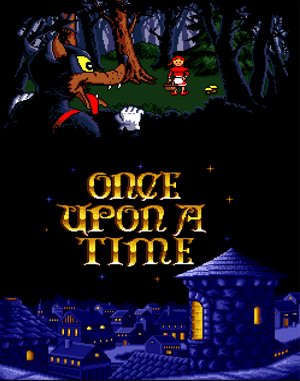 Once Upon A Time: Little Red Riding Hood cover art for DOS