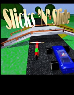 Slicks ‘n’ Slide cover art for DOS