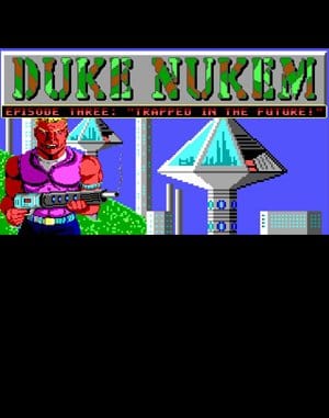 Duke Nukum: Episode 3 – Trapped in the Future cover art for DOS