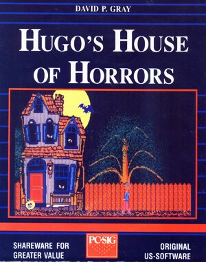 Hugo’s House of Horrors cover art for DOS