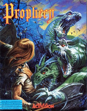 Prophecy: The Fall of Trinadon cover art for DOS