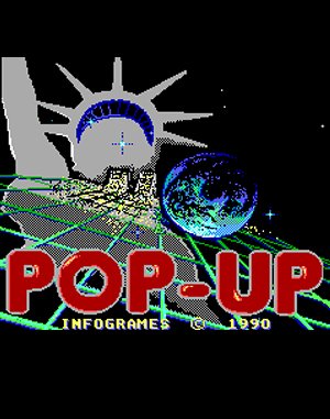 Pop-Up cover art for DOS