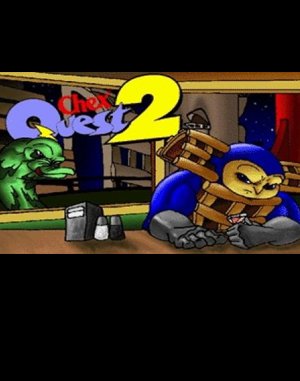 Chex Quest 2 cover art for DOS