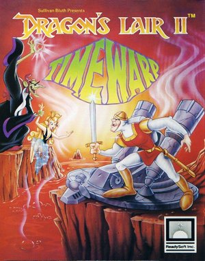 Dragon’s Lair II: Time Warp cover art for DOS