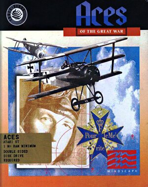 Blue Max: Aces of the Great War cover art for DOS