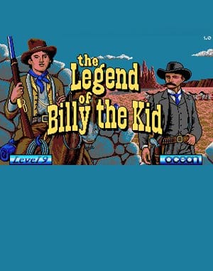 The Legend of Billy the Kid cover art for DOS