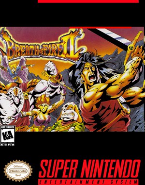 Breath of Fire II cover art for Super Famicom