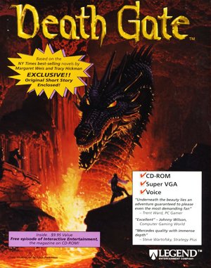 Death Gate cover art for DOS