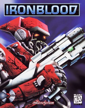 Iron Blood cover art for DOS