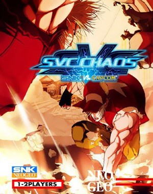 SVC Chaos: SNK vs. Capcom cover art for Neo Geo