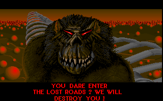 Highway Hunter cover art for DOS