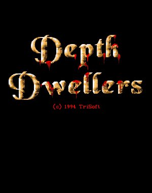 Depth Dwellers cover art for DOS