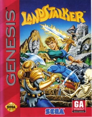 Landstalker: Treasure of King Nole cover art for Genesis