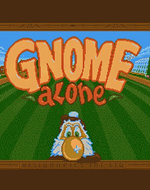 Gnome Alone cover art for DOS