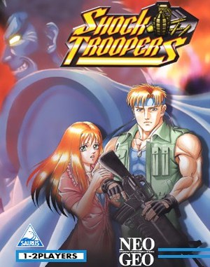 Shock Troopers cover art for Neo Geo