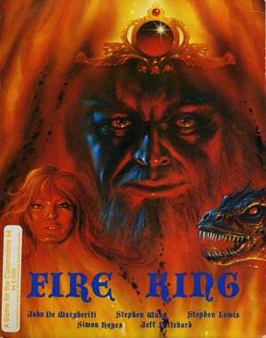 Fire King cover art for DOS