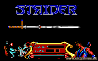 Strider cover art for Arcade