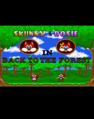 Skunny: Back to the Forest cover art for DOS