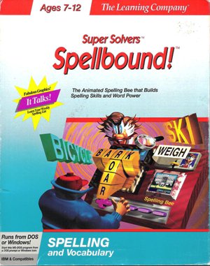 Super Solvers: Spellbound! cover art for DOS
