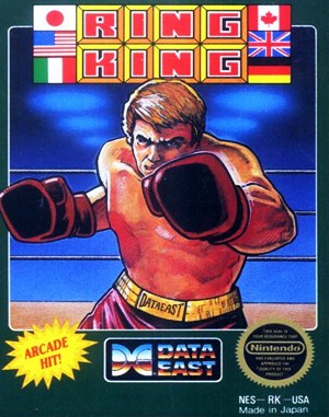 Ring King cover art for Famicom