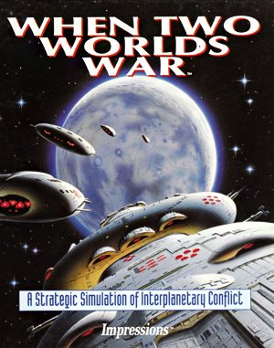 When Two Worlds War cover art for DOS