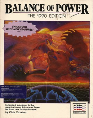 Balance of Power: The 1990 Edition cover art for DOS
