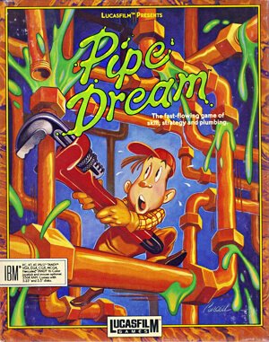Pipe Dream cover art for DOS