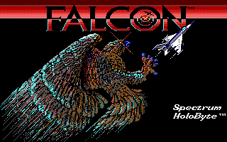 Falcon cover art for DOS