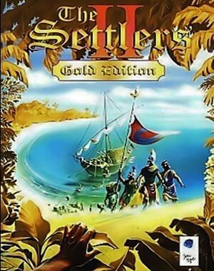 The Settlers II Gold Edition cover art for DOS