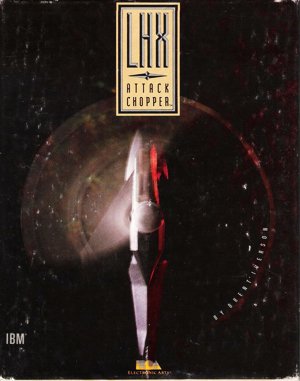 LHX: Attack Chopper cover art for DOS