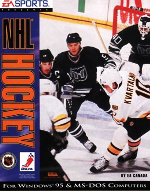 NHL ’94 cover art for DOS