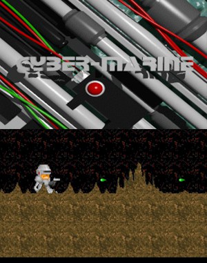 Cyber Marine cover art for DOS