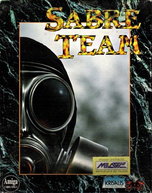 Sabre Team cover art for DOS