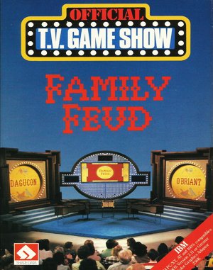 Family Feud cover art for DOS