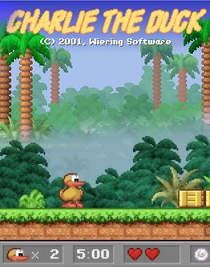 Charlie the Duck cover art for DOS