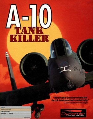 A-10 Tank Killer cover art for DOS