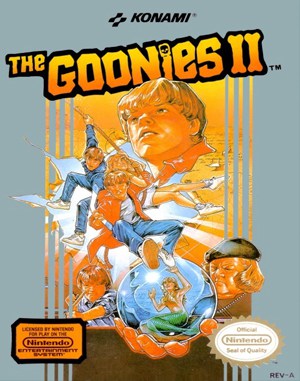 The Goonies II cover art for Famicom
