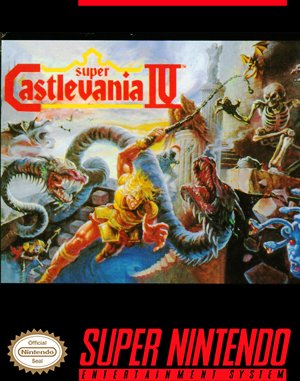 Super Castlevania IV cover art for Super Famicom