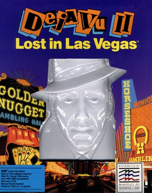Déjà Vu II: Lost in Las Vegas cover art for DOS